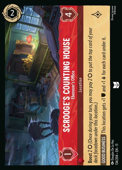 Scrooge's Counting House - Ebenezer's Office, Winterspell 134/204