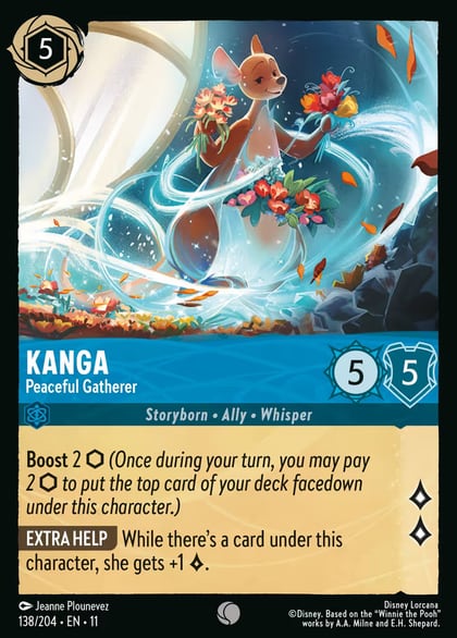 Kanga - Peaceful Gatherer (Foil), Winterspell 138/204