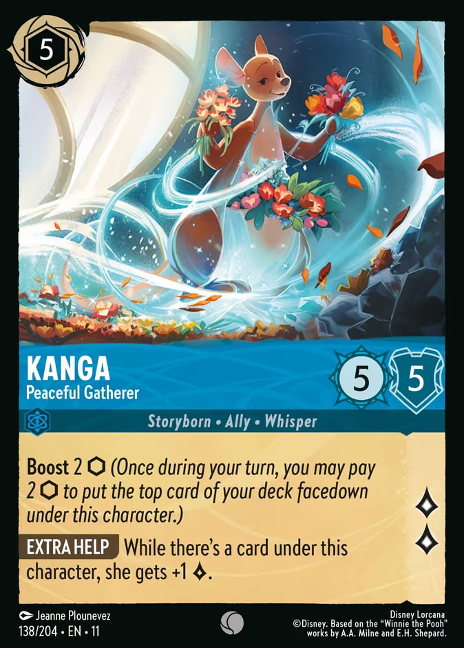Kanga - Peaceful Gatherer, Winterspell 138/204