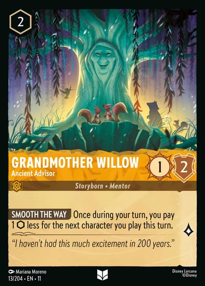 Grandmother Willow - Ancient Advisor, Winterspell 13/204