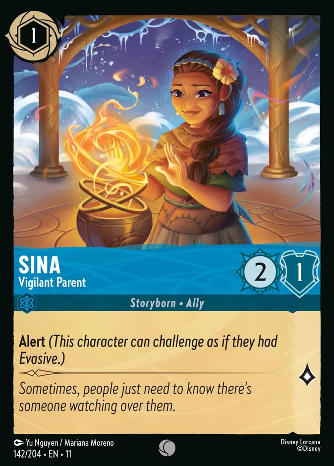Sina - Vigilant Parent, Winterspell 142/204