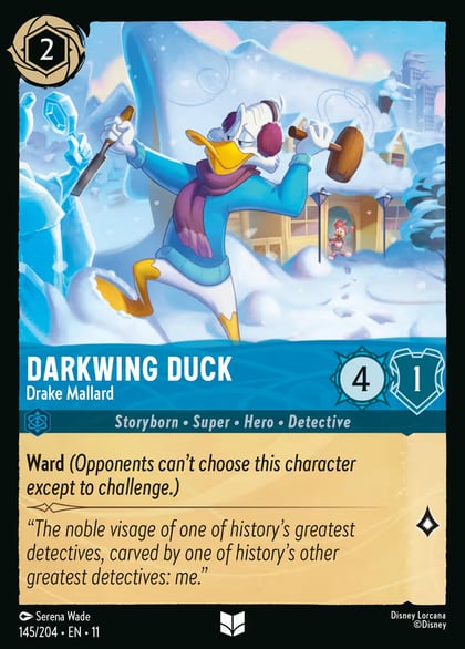 Darkwing Duck - Drake Mallard, Winterspell 145/204