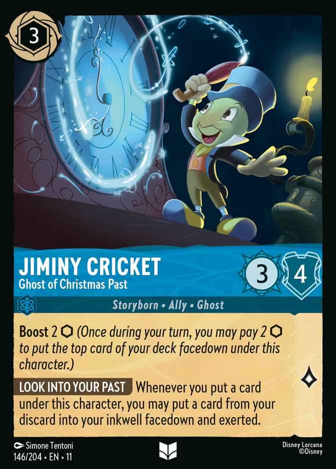 Jiminy Cricket - Ghost of Christmas Past, Winterspell 146/204