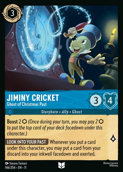 Jiminy Cricket - Ghost of Christmas Past, Winterspell 146/204