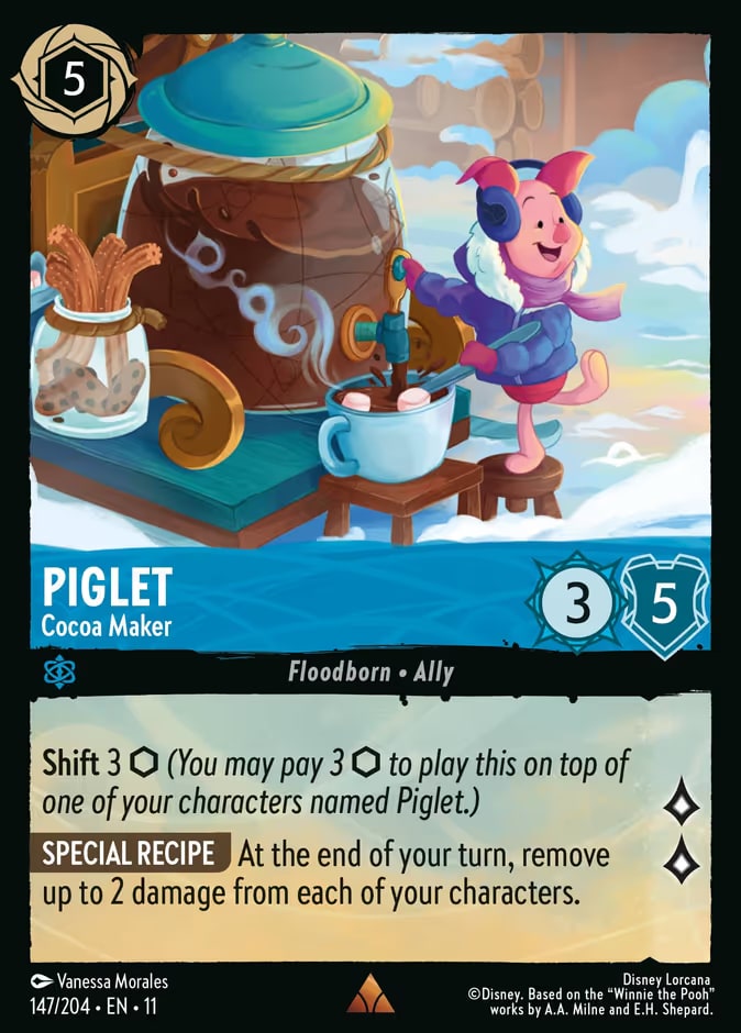 Piglet - Cocoa Maker, Winterspell 147/204