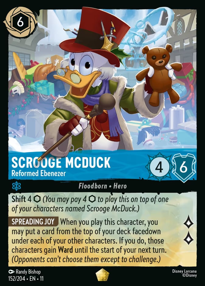 Scrooge McDuck - Reformed Ebenezer, Winterspell 152/204