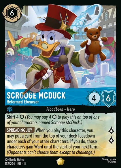 Scrooge McDuck - Reformed Ebenezer, Winterspell 152/204
