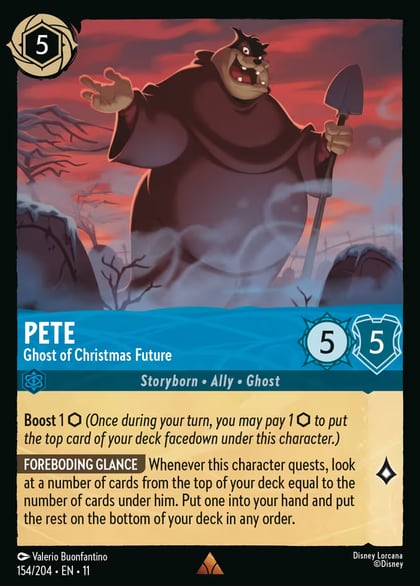 Pete - Ghost of Christmas Future, Winterspell 154/204