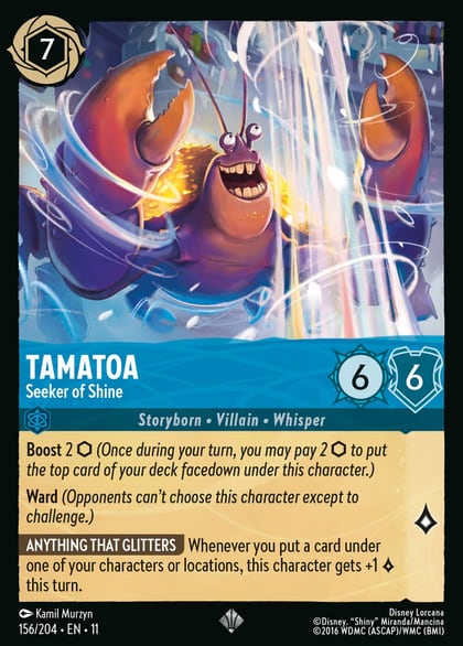 Tamatoa - Seeker of Shine, Winterspell 156/204