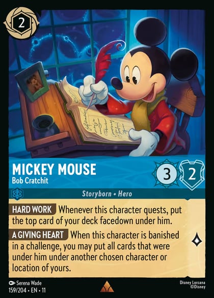 Mickey Mouse - Bob Cratchit, Winterspell 159/204