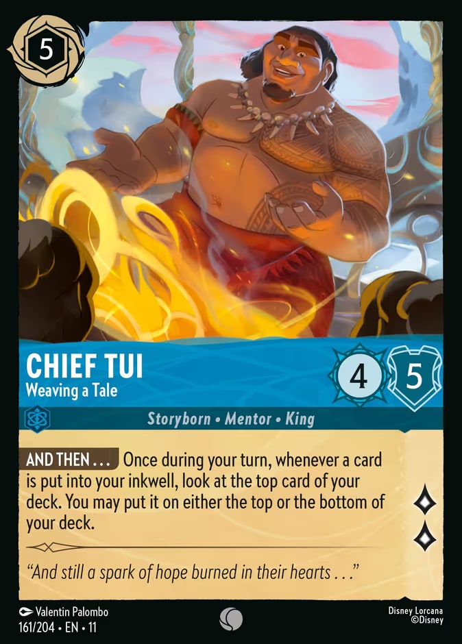 Chief Tui - Weaving a Tale, Winterspell 161/204
