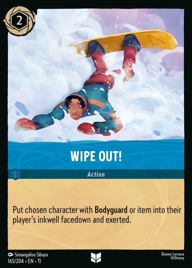 Wipe Out!, Winterspell 165/204