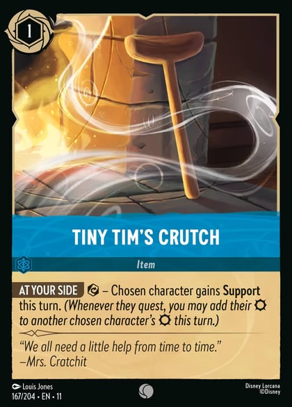 Tiny Tim's Crutch, Winterspell 167/204