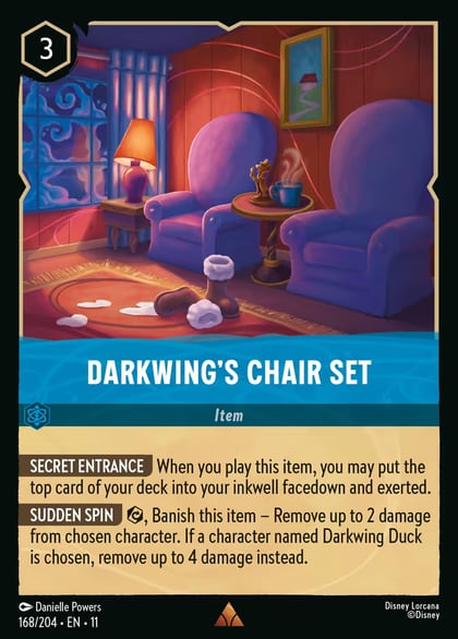 Darkwing's Chair Set, Winterspell 168/204