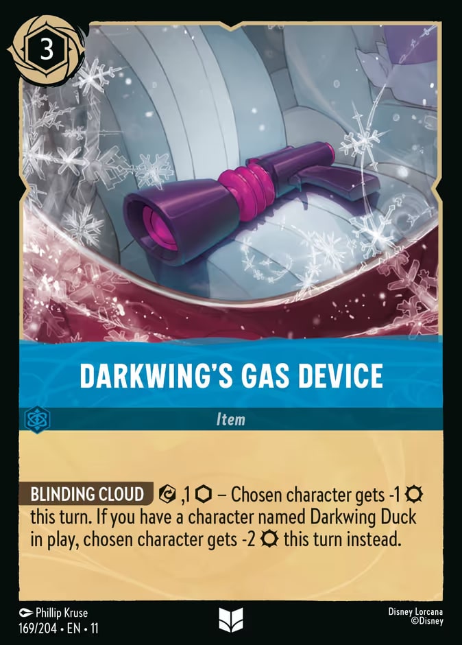 Darkwing's Gas Device, Winterspell 169/204