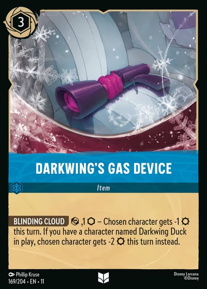 Darkwing's Gas Device, Winterspell 169/204