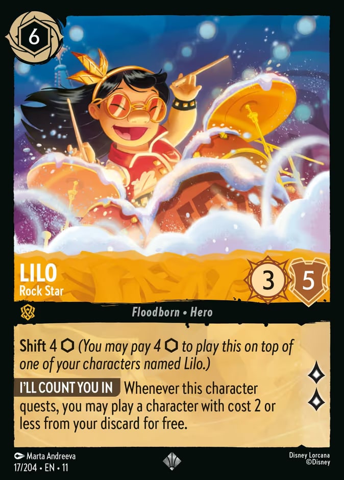 Lilo - Rock Star, Winterspell 17/204
