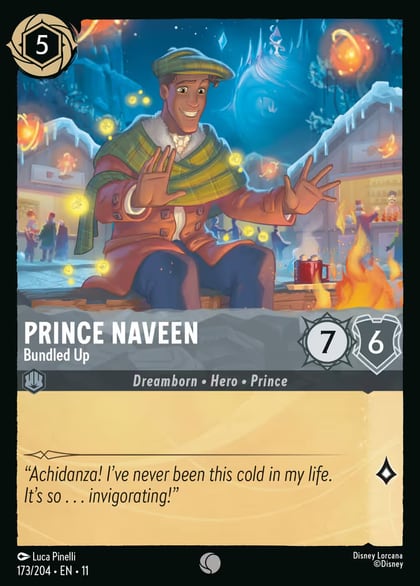 Prince Naveen - Bundled Up, Winterspell 173/204