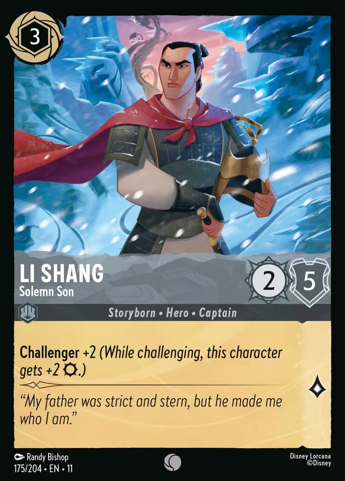 Li Shang - Solemn Son, Winterspell 175/204