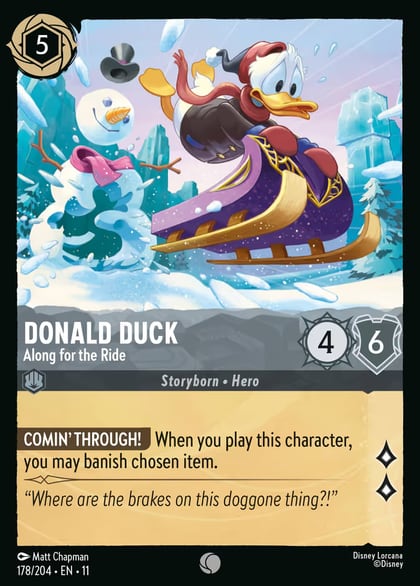 Donald Duck - Along for the Ride, Winterspell 178/204