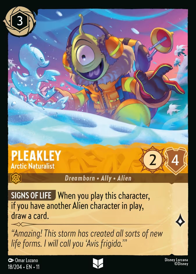 Pleakley - Arctic Naturalist, Winterspell 18/204