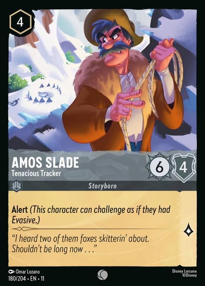 Amos Slade - Tenacious Tracker, Winterspell 180/204