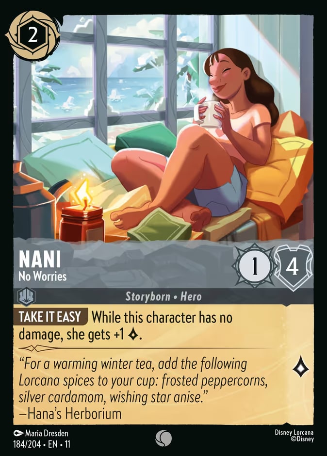 Nani - No Worries, Winterspell 184/204