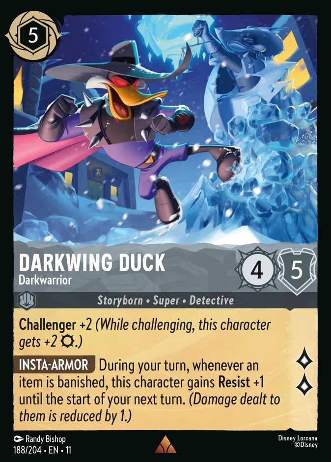 Darkwing Duck - Darkwarrior, Winterspell 188/204