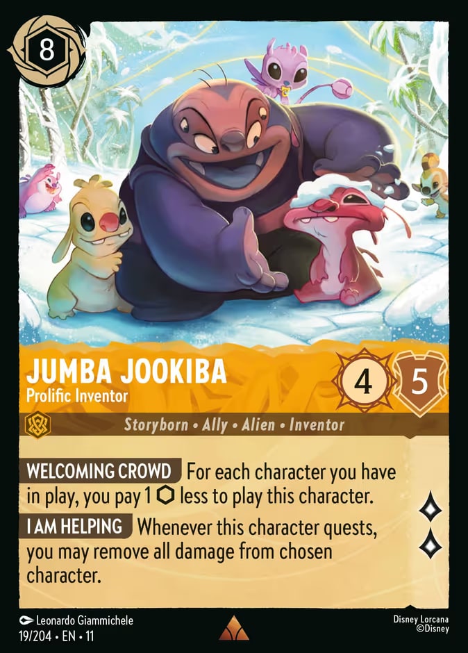 Jumba Jookiba - Prolific Inventor, Winterspell 19/204