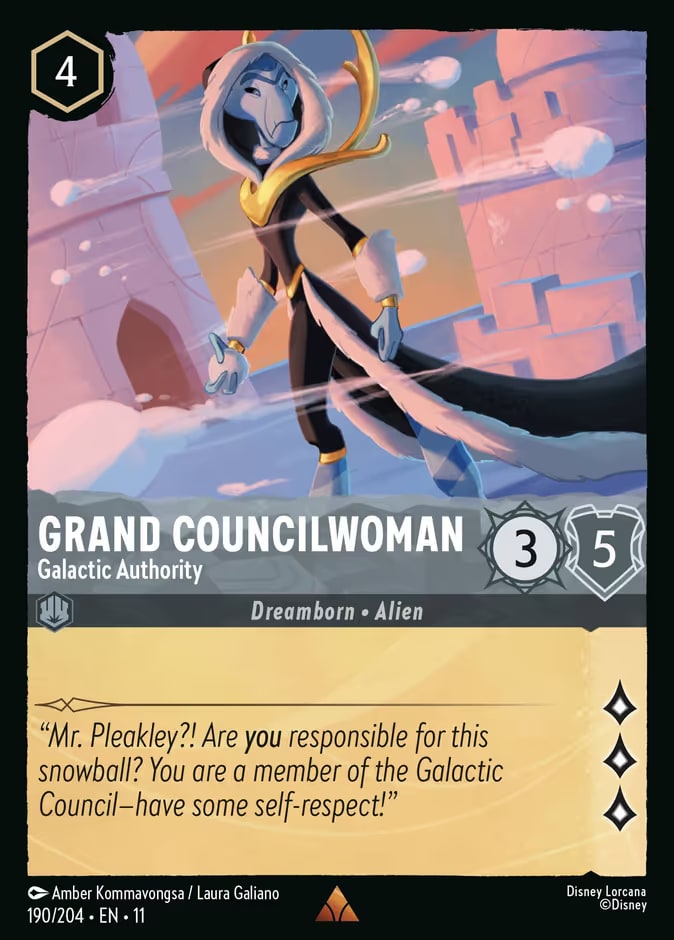 Grand Councilwoman - Galactic Authority, Winterspell 190/204