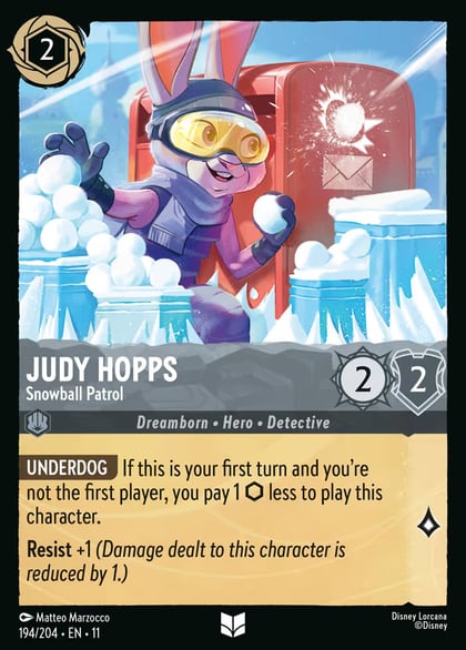 Judy Hopps - Snowball Patrol, Winterspell 194/204