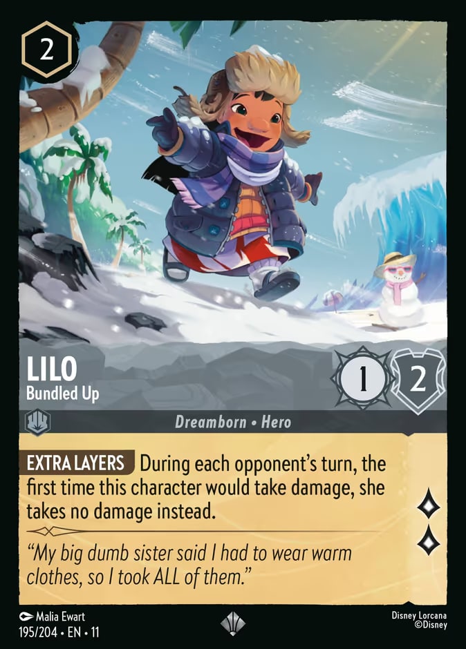 Lilo - Bundled Up, Winterspell 195/204