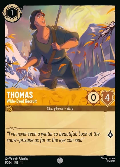 Thomas - Wide-Eyed Recruit, Winterspell 1/204