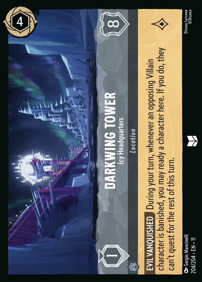 Darkwing Tower - Icy Headquarters, Winterspell 204/204
