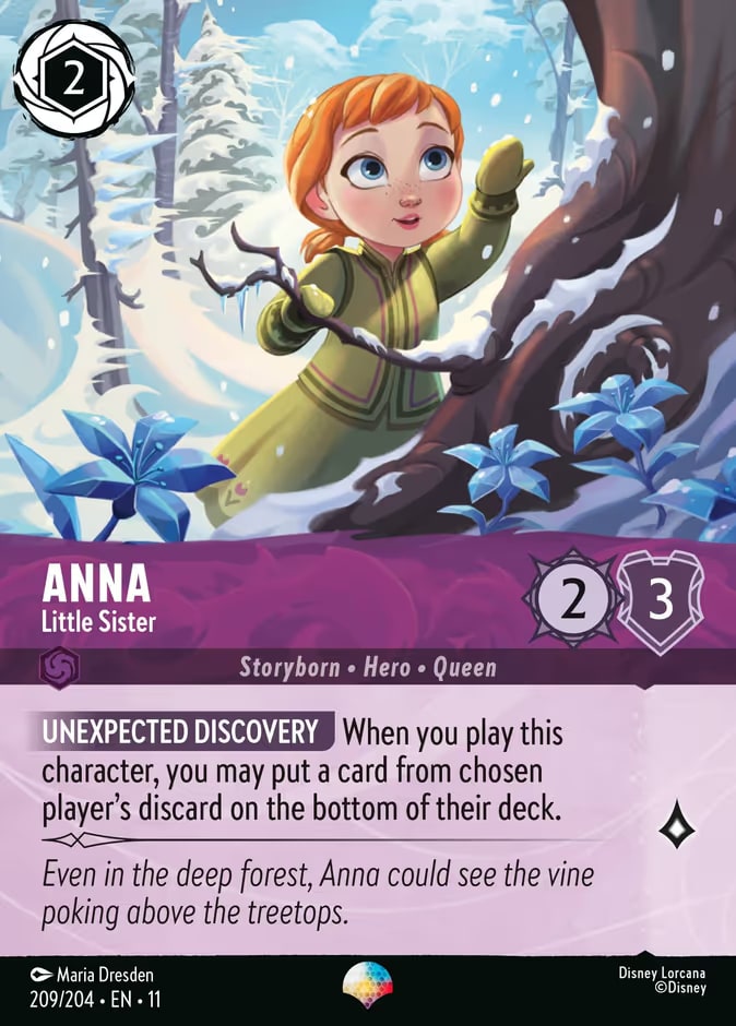Anna - Little Sister (Epic), Winterspell 209/204