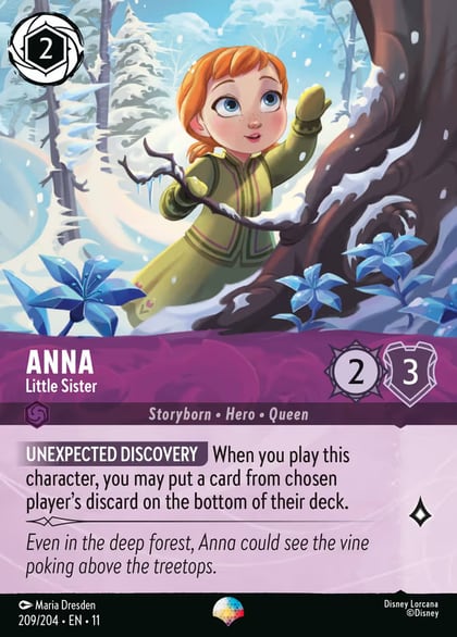 Anna - Little Sister (Epic), Winterspell 209/204