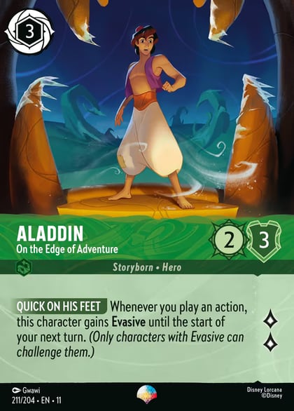 Aladdin - On the Edge of Adventure (Epic), Winterspell 211/204
