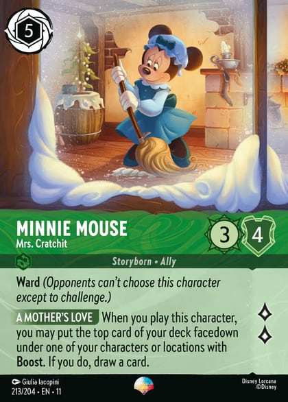 Minnie Mouse - Mrs. Cratchit (Epic), Winterspell 213/204