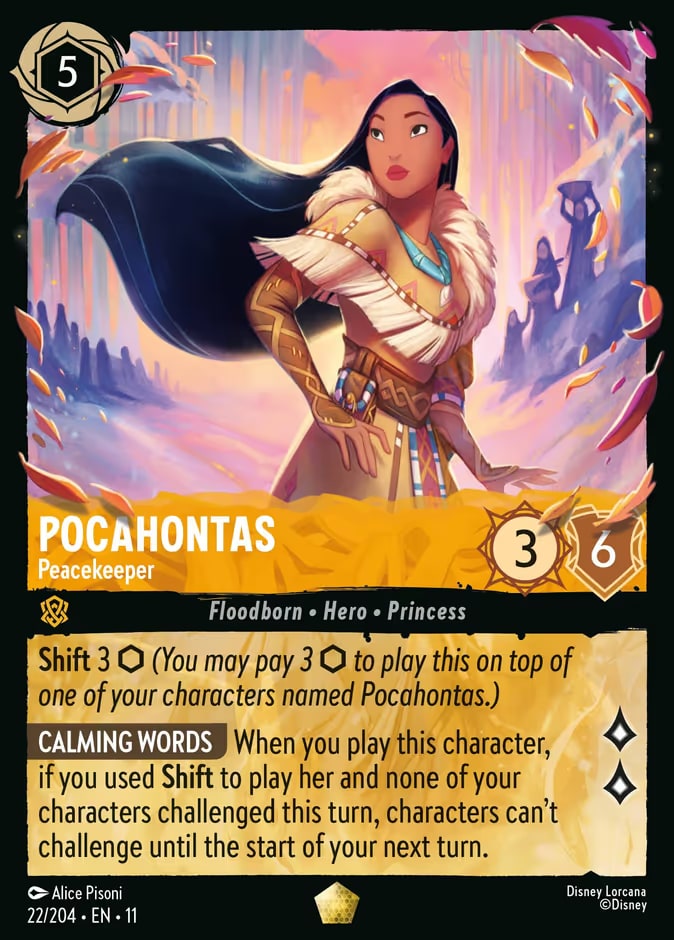 Pocahontas - Peacekeeper, Winterspell 22/204