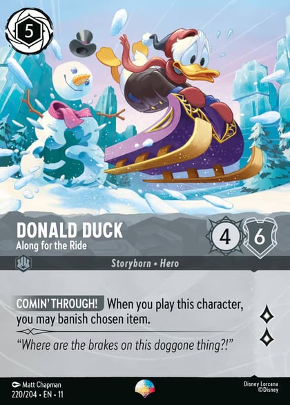 Donald Duck - Along for the Ride (Epic), Winterspell 220/204