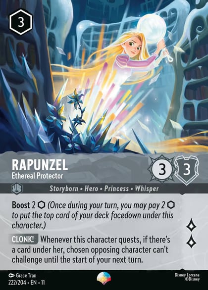 Rapunzel - Ethereal Protector (Epic), Winterspell 222/204