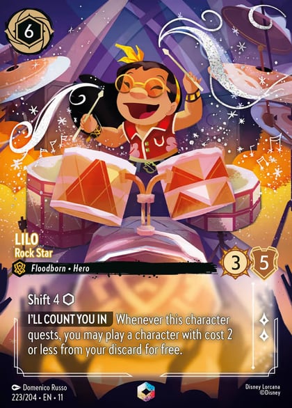 Lilo - Rock Star (Enchanted), Winterspell 223/204