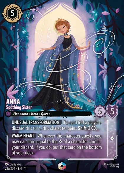 Anna - Soothing Sister (Enchanted), Winterspell 227/204
