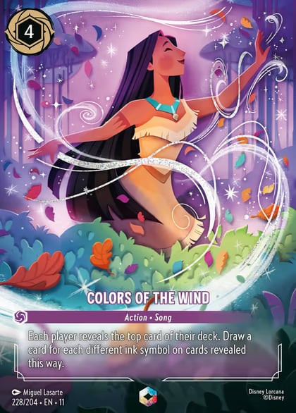 Colors of the Wind (Enchanted), Winterspell 228/204