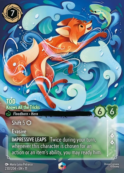 Tod - Knows All the Tricks (Enchanted), Winterspell 230/204