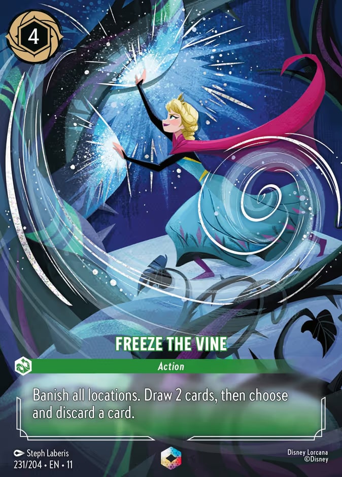 Freeze the Vine (Enchanted), Winterspell 231/204