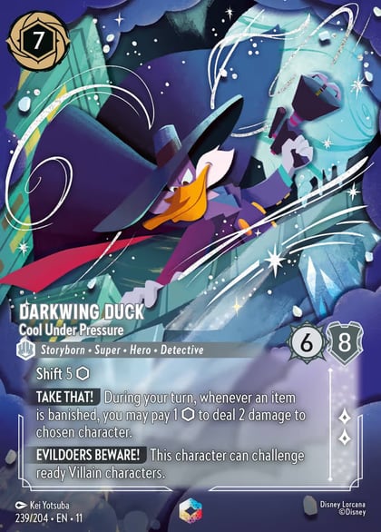 Darkwing Duck - Cool Under Pressure (Enchanted), Winterspell 239/204