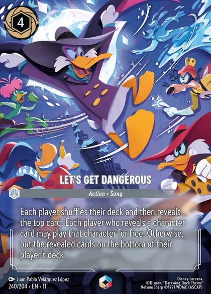 Let's Get Dangerous (Enchanted), Winterspell 240/204