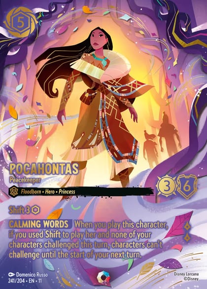 Pocahontas - Peacekeeper (Iconic), Winterspell 241/204