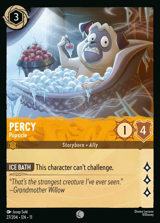 Percy - Pupsicle, Winterspell 27/204